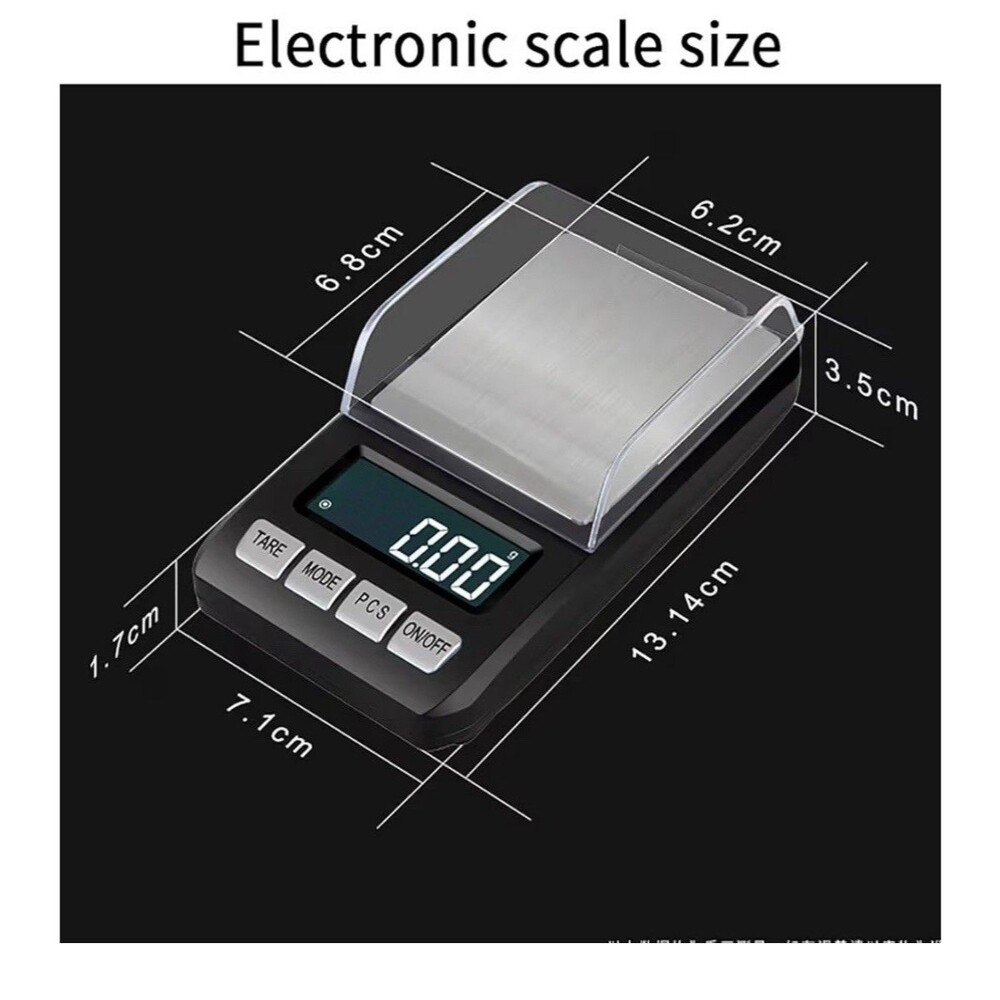 Mini Digital Pocket Scale CX-Series Scale 200g x 0.01g NEW - Picture 5 of 9